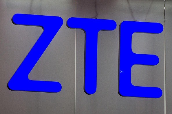  A logo sits illuminated outside the ZTE pavilion on the opening day of the World Mobile Congress at the Fira Gran Via Complex on February 22, 2016 in Barcelona, Spain. 