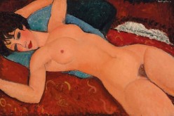 Look, Ma! No clothes: “Nu couché,” an oil on canvas by Modigliani, painted in 1917-1918. Chinese investor Liu Yiqian acquired it for $170,405,000 in 2015.