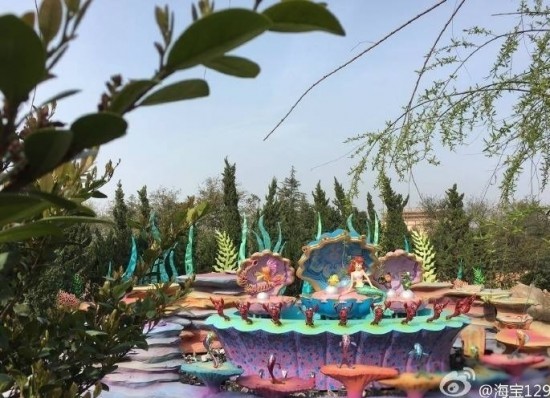 Shanghai Disneyland Voyage to the Crystal Grotto Ride