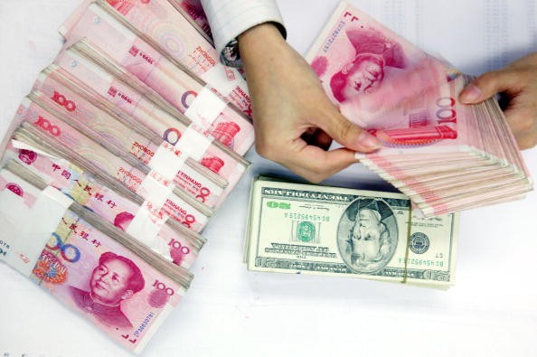 China's foreign exchange reserves increased by $10.28 billion in March, a first in five months.