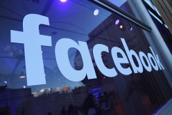 The Facebook logo was displayed at the Facebook Innovation Hub on February 24, 2016 in Berlin, Germany. 
