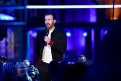 Chris Evans is at the 2016 MTV Movie Awards to present the exclusive 