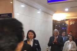 Sri Lankan Prime Minister Ranil Wickremesinghe upon his arrival in China for a three-day state visit.