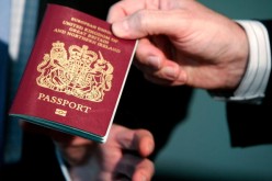 A British passport.