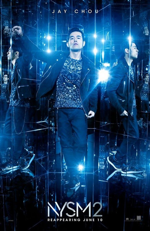 Taiwanese star Jay Chou will play the character of Li in the upcoming "Now You See Me: The Second Act" film.