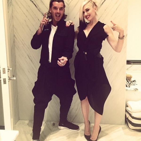 Gwen Stefani and Gavin Rossdale during their happier times in 2014