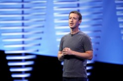 Facebook CEO Mark Zuckerberg speaking at the social networking site's F8 conference. 