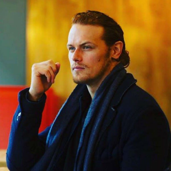 Sam Heughan plays the lead role of Jamie Fraser in Starz' "Outlander" television series.