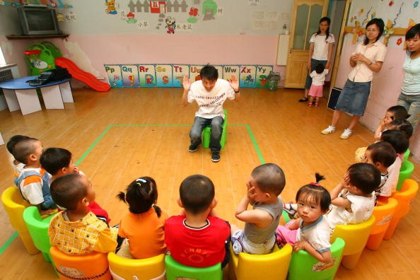 Male Teachers Sought In Chinese Kindergartens