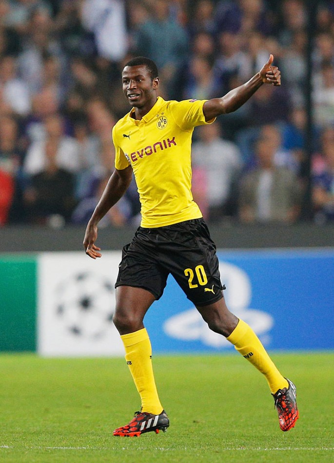 Borussia Dortmund striker Adrián Ramos.