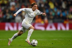 Real Madrid midfielder Luka Modric.