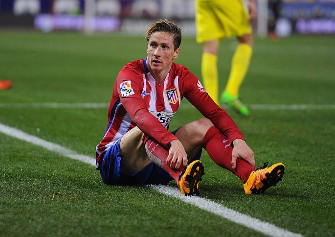 Atletico Madrid striker Fernando Torres.