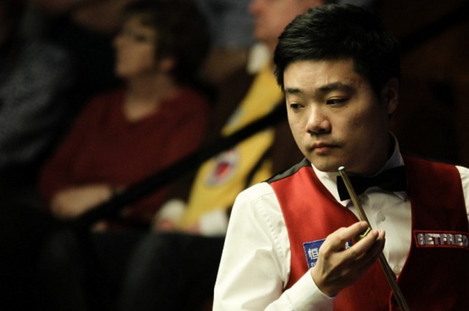 Chinese snooker player Ding Junhui.