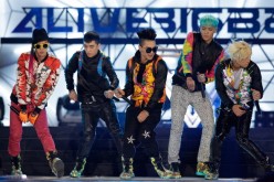 BIGBANG perform on the stage during a concert at the K-Collection In Seoul on March 11, 2012 in Seoul, South Korea. 