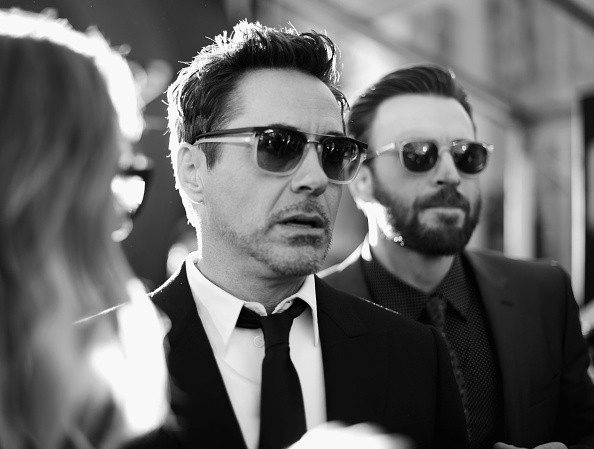 Robert Downey is present during the World Premiere of Marvel's "Captain America: Civil War."  