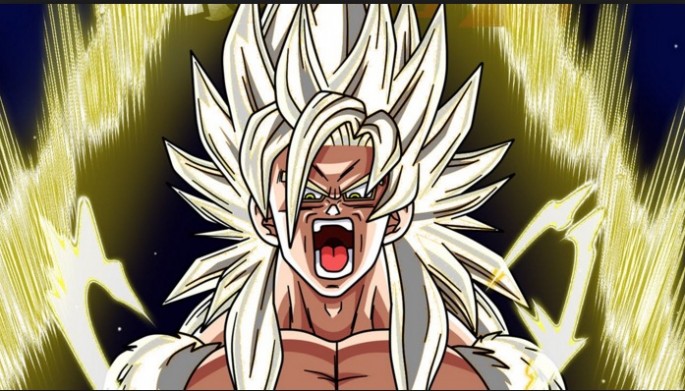 Super Saiyan White Goku - Dragon Ball Super 
