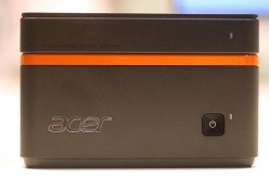 An Acer Revo Build personal computer (PC) stack is displayed during the 2015 IFA International Consumer Electronics Show in Berlin. 
