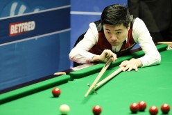 China snooker player Ding Junhui.