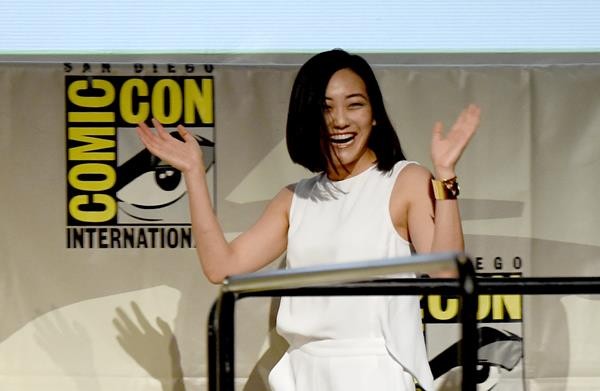 Karen Fukuhara plays Katana in the first live-adaptation of the DC comicbook character in "Suicide Squad."