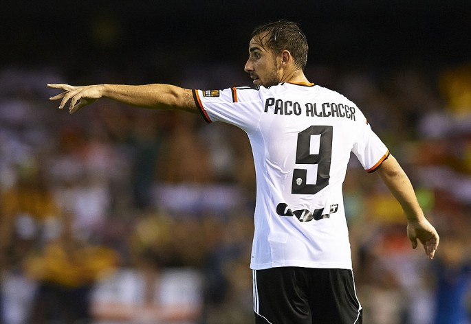 Valencia striker Paco Alcacer.