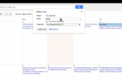   The Google Calendar can schedule meetings with Find Time.    