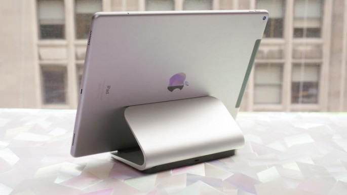 Logi's new Logi Base iPad Pro dock enables one to charge their device with a Smart Connector.