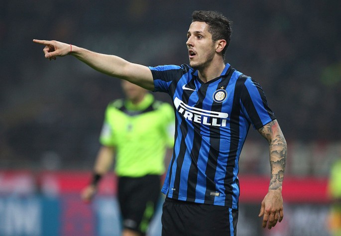 Inter Milan forward Stevan Jovetic.