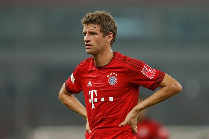 Bayern Munich winger Thomas Müller.