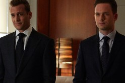 Harvey (Gabriel Macht) and Mike (Patrick J. Adams) from 