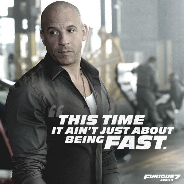 Vin Diesel plays the lead role of Dominic Toretto in "Fast and Furious" movie franchise.
