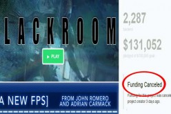 Blackroom Kickstarter campaign had reached 19 percent of the pledged amount in just four days
